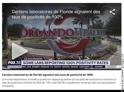 Des labos en Floride annoncent 100 % de cas positifs