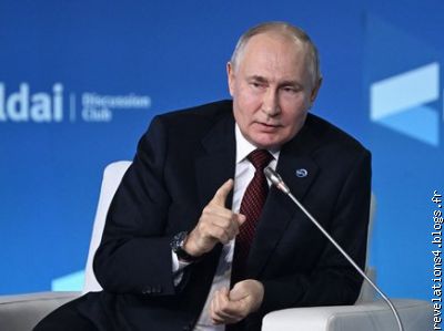 Président russe Poutine