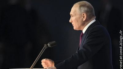 Poutine, discours 21/02/23, dénonce Pédocriminalité occidentale