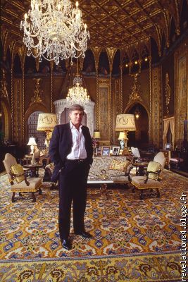 Donald Trump dans sa résidence à Mar-a-Lago