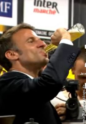 Une " Corona " cul sec pour Macron