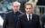 nicolas Sarkozy au côté de claude Guéant, ministre de l'Intérieur