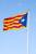 Le drapeau de la Catalogne