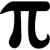 symbole Pi ( 3,14 ).