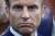 Emmanuel Macron, la tête des mauvais jours